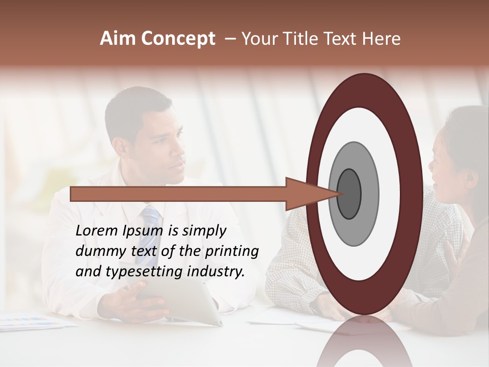 Bad News Three People Medical Staff PowerPoint Template