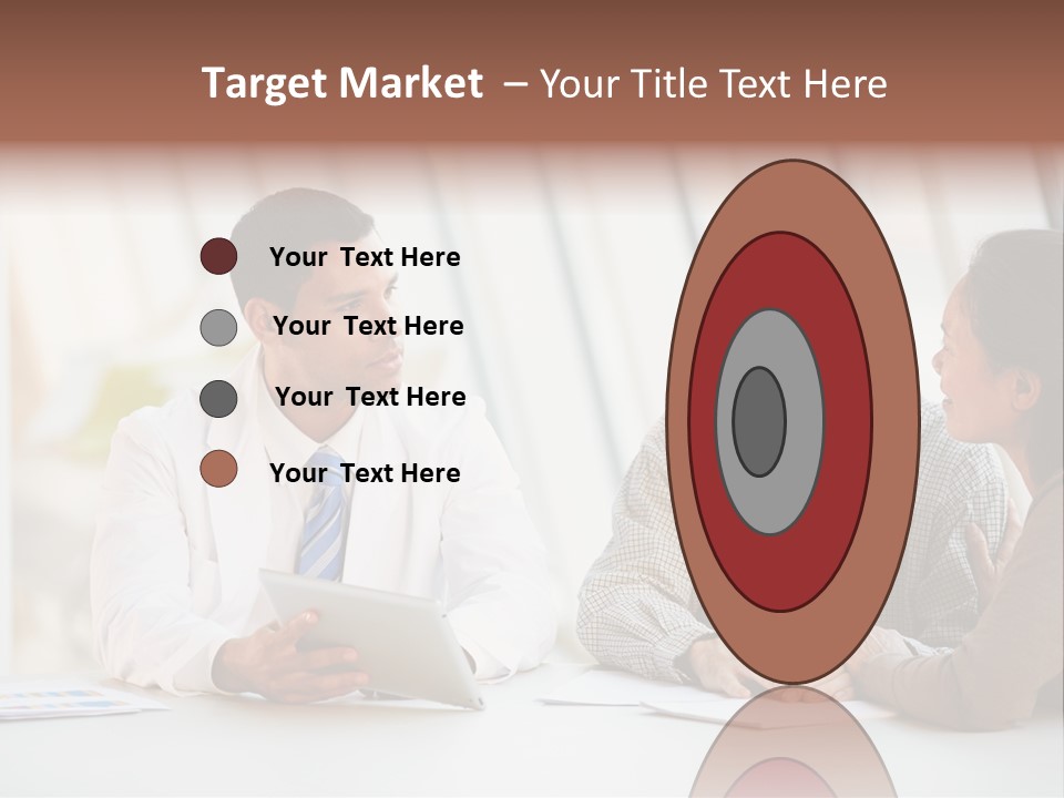 Bad News Three People Medical Staff PowerPoint Template