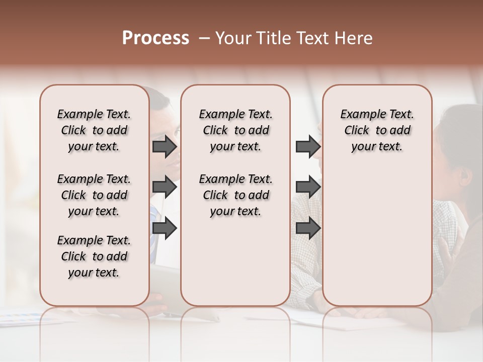 Bad News Three People Medical Staff PowerPoint Template