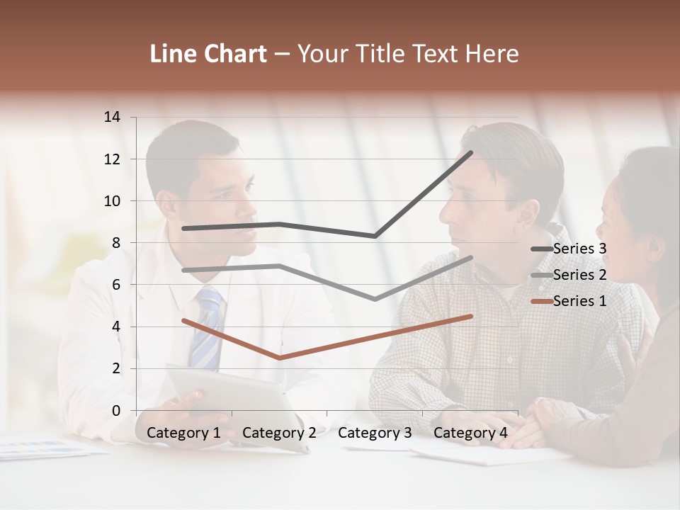 Bad News Three People Medical Staff PowerPoint Template