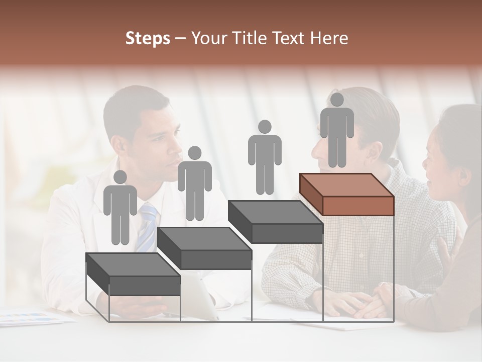 Bad News Three People Medical Staff PowerPoint Template