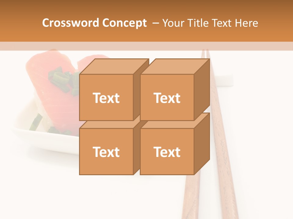 Shrimp Food Background PowerPoint Template