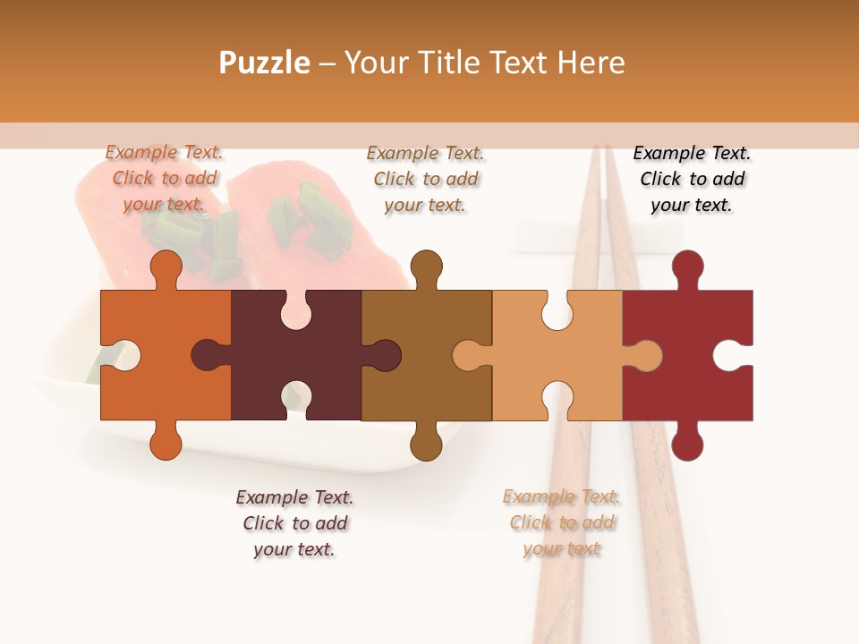 Shrimp Food Background PowerPoint Template