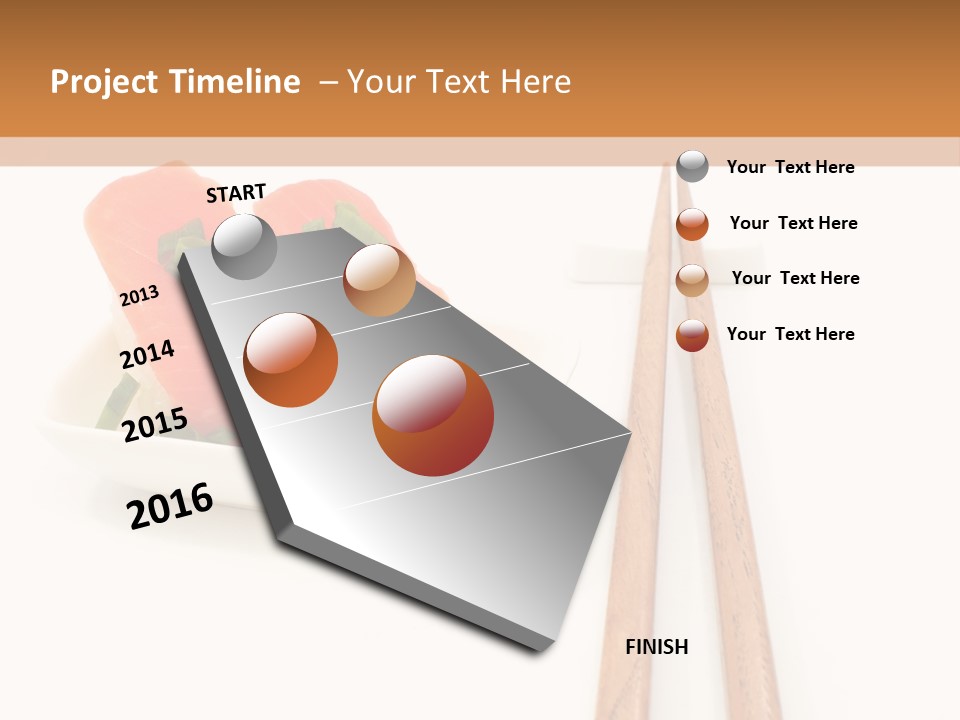 Shrimp Food Background PowerPoint Template