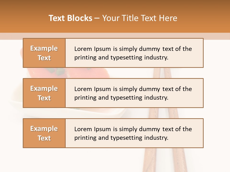 Shrimp Food Background PowerPoint Template