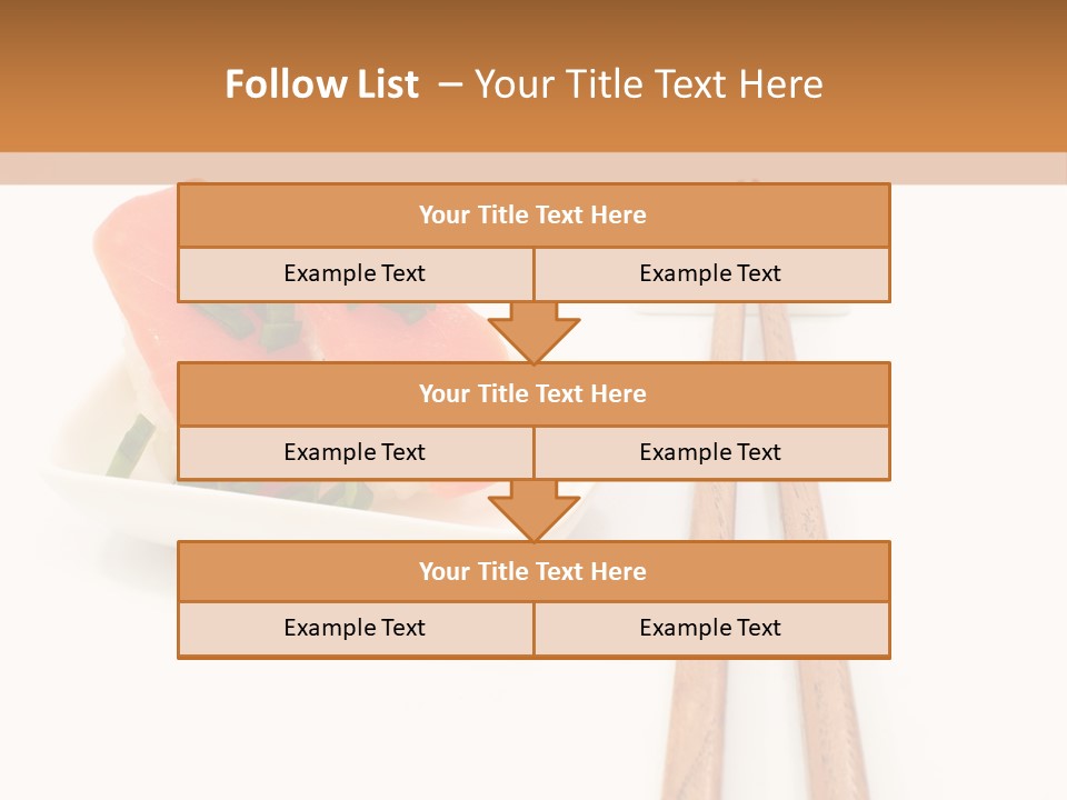 Shrimp Food Background PowerPoint Template