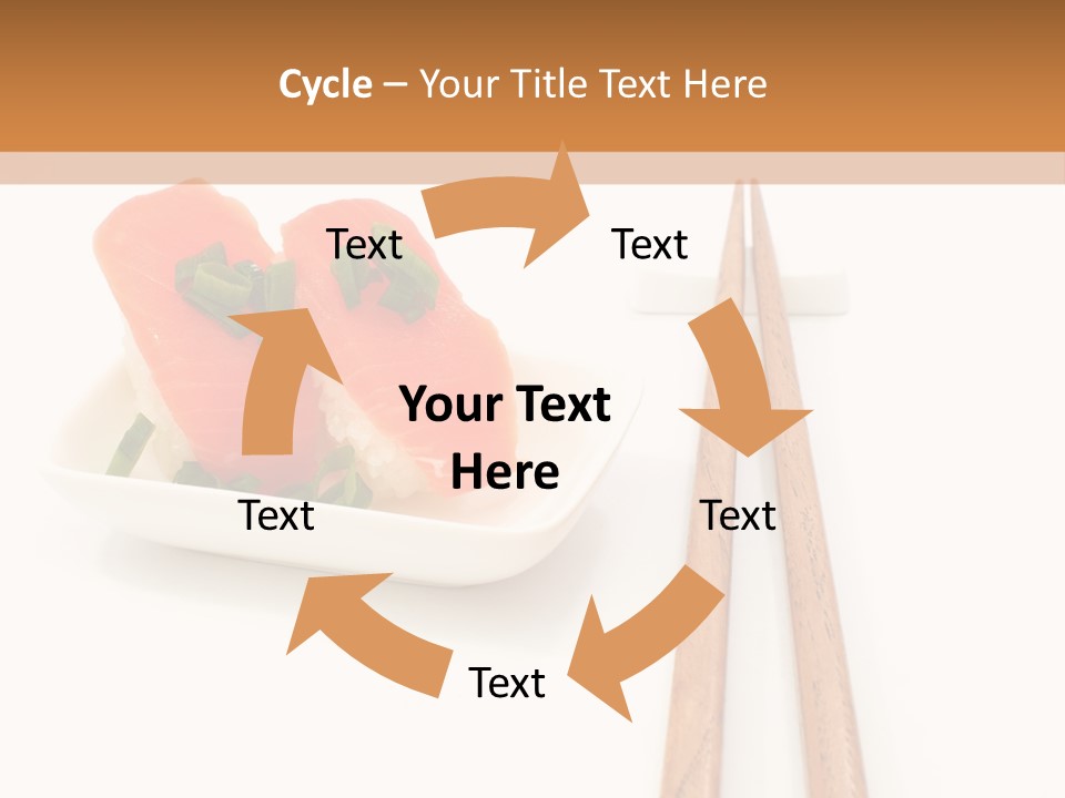 Shrimp Food Background PowerPoint Template