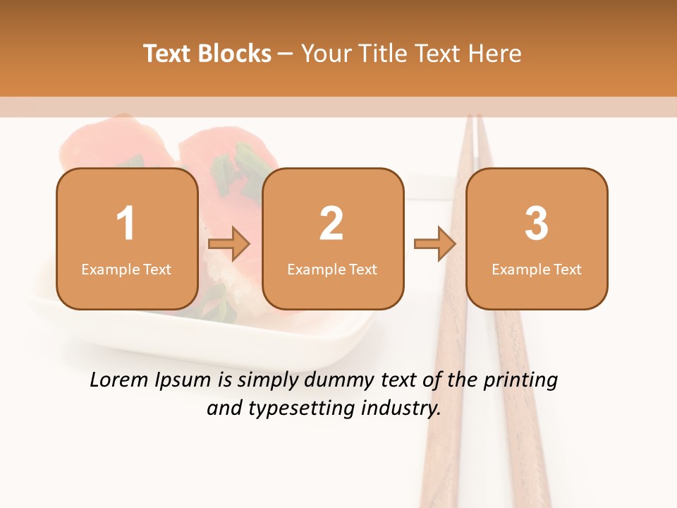 Shrimp Food Background PowerPoint Template