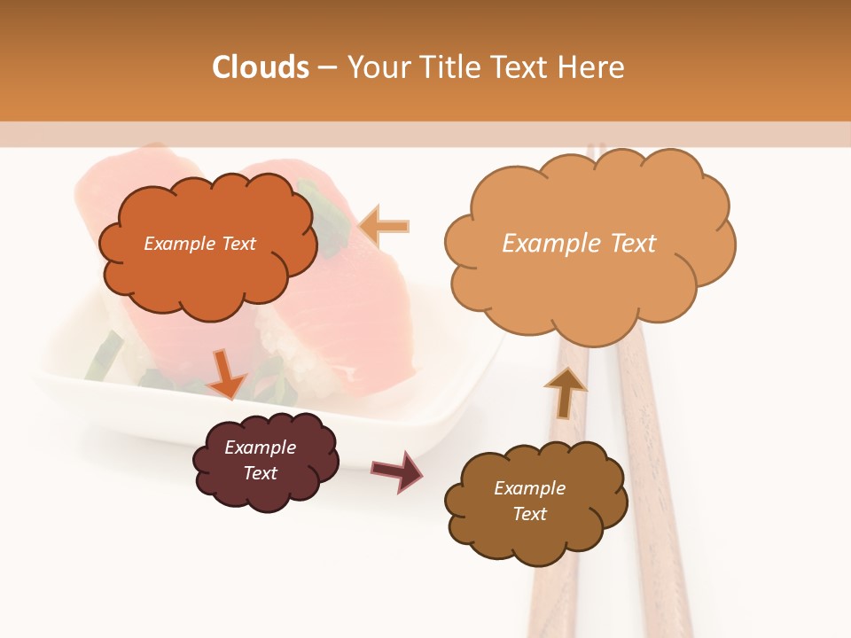 Shrimp Food Background PowerPoint Template