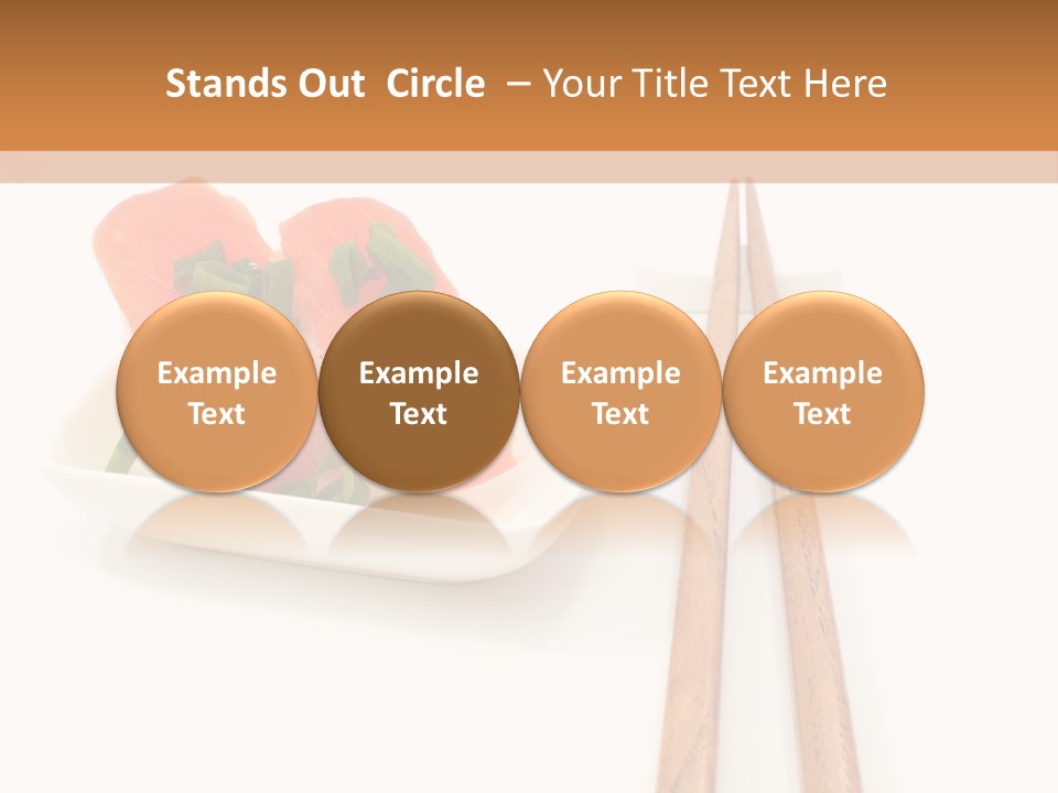 Shrimp Food Background PowerPoint Template