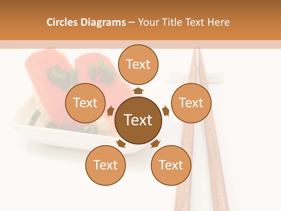 Shrimp Food Background PowerPoint Template