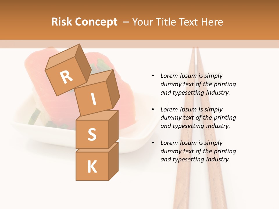 Shrimp Food Background PowerPoint Template