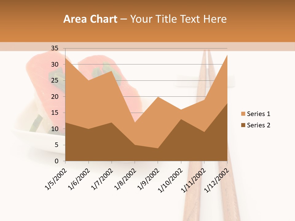Shrimp Food Background PowerPoint Template