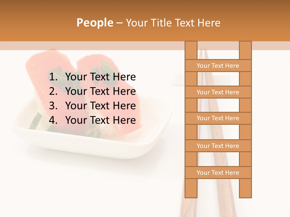 Shrimp Food Background PowerPoint Template