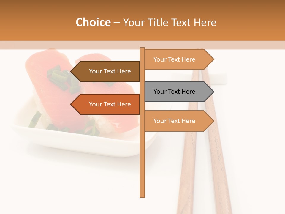 Shrimp Food Background PowerPoint Template