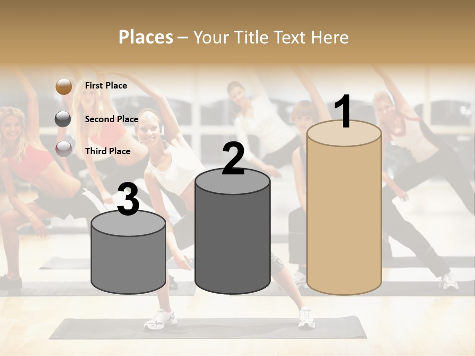 Beauty Sea Sand PowerPoint Template