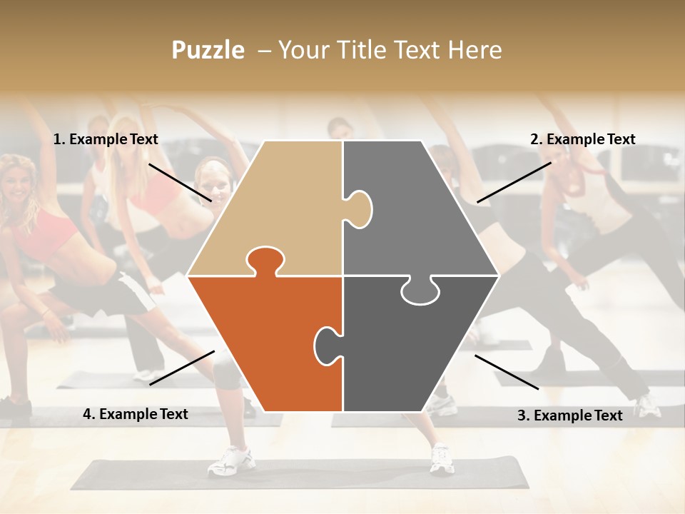 Beauty Sea Sand PowerPoint Template