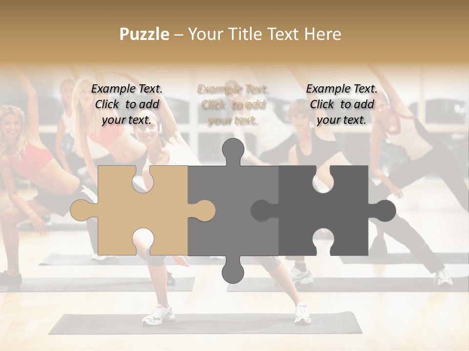 Beauty Sea Sand PowerPoint Template