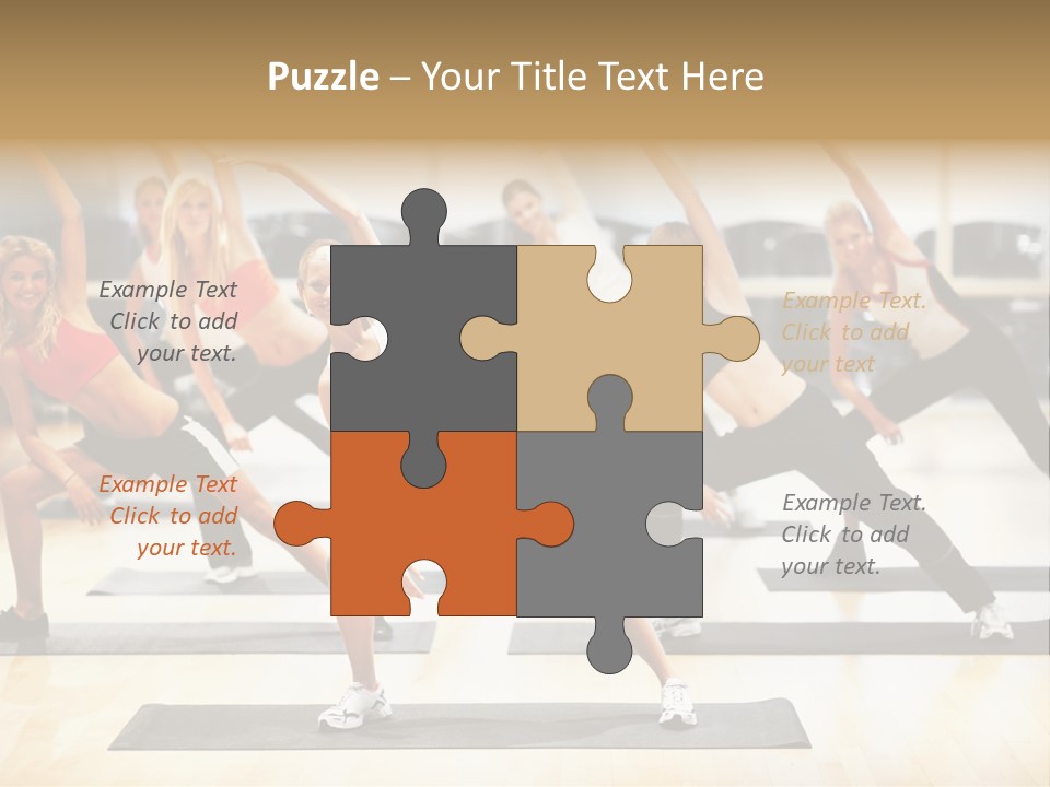 Beauty Sea Sand PowerPoint Template