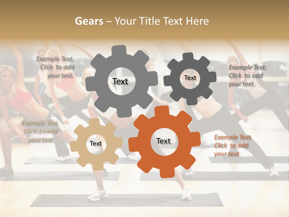 Beauty Sea Sand PowerPoint Template