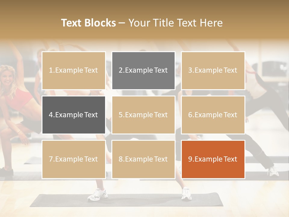 Beauty Sea Sand PowerPoint Template