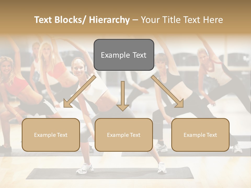 Beauty Sea Sand PowerPoint Template