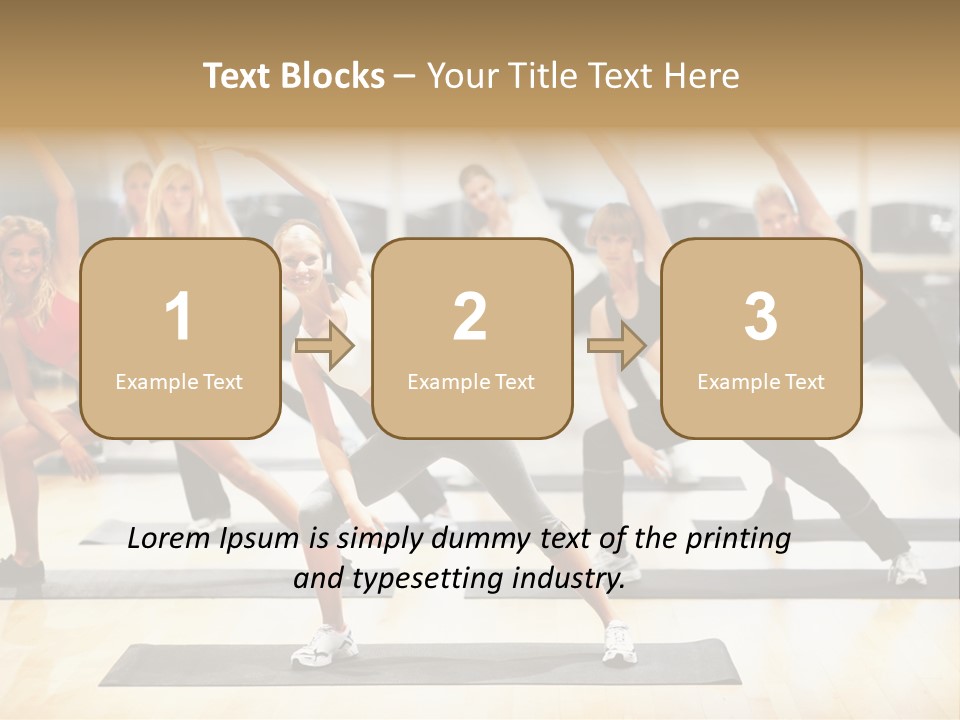 Beauty Sea Sand PowerPoint Template