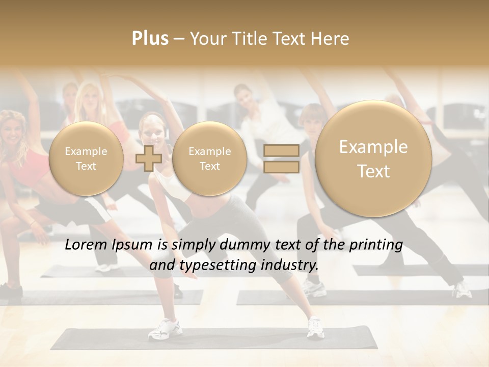 Beauty Sea Sand PowerPoint Template