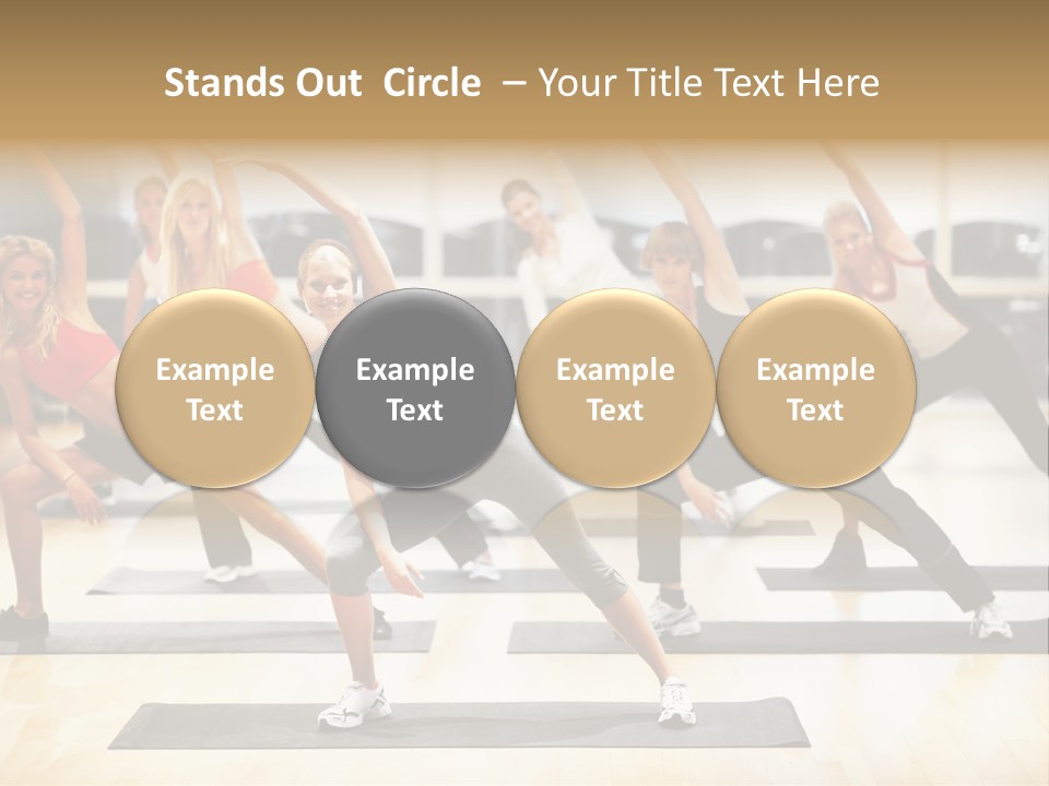 Beauty Sea Sand PowerPoint Template