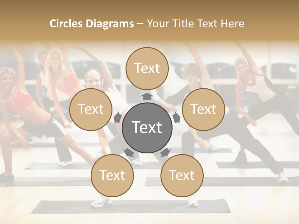 Beauty Sea Sand PowerPoint Template