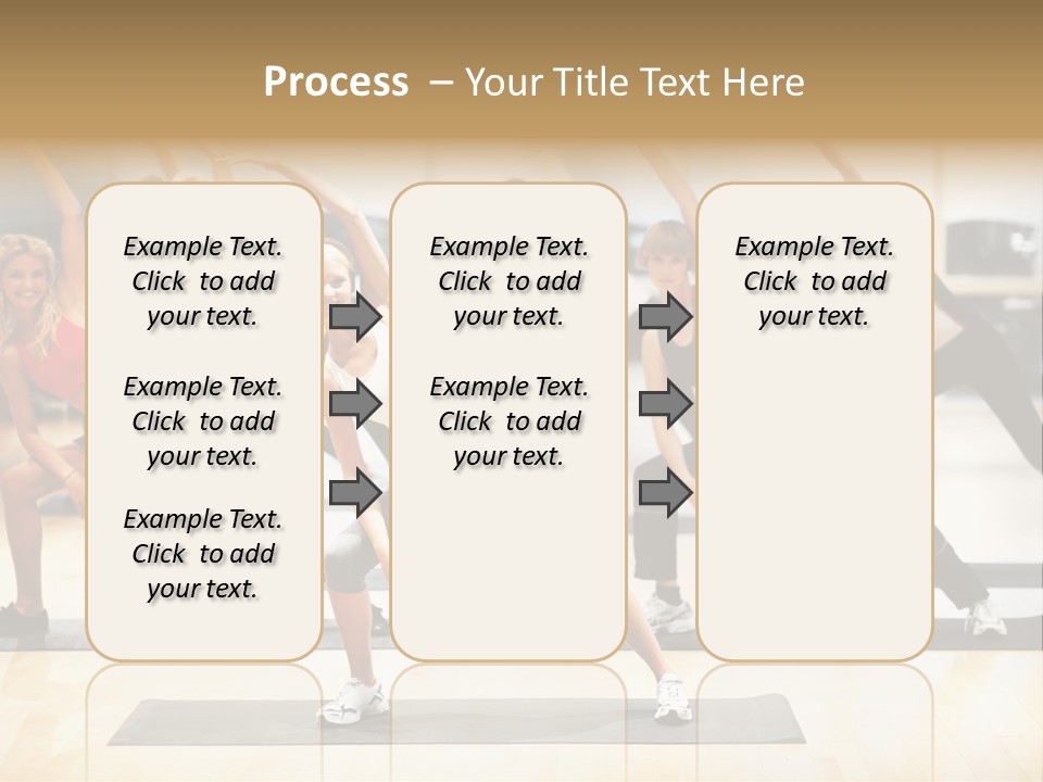 Beauty Sea Sand PowerPoint Template