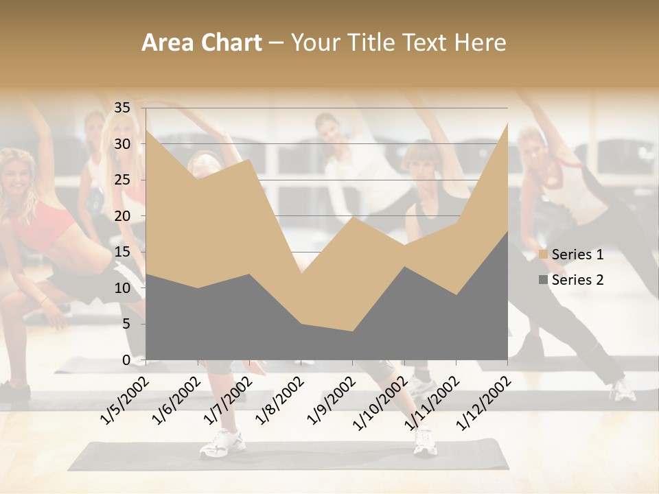 Beauty Sea Sand PowerPoint Template