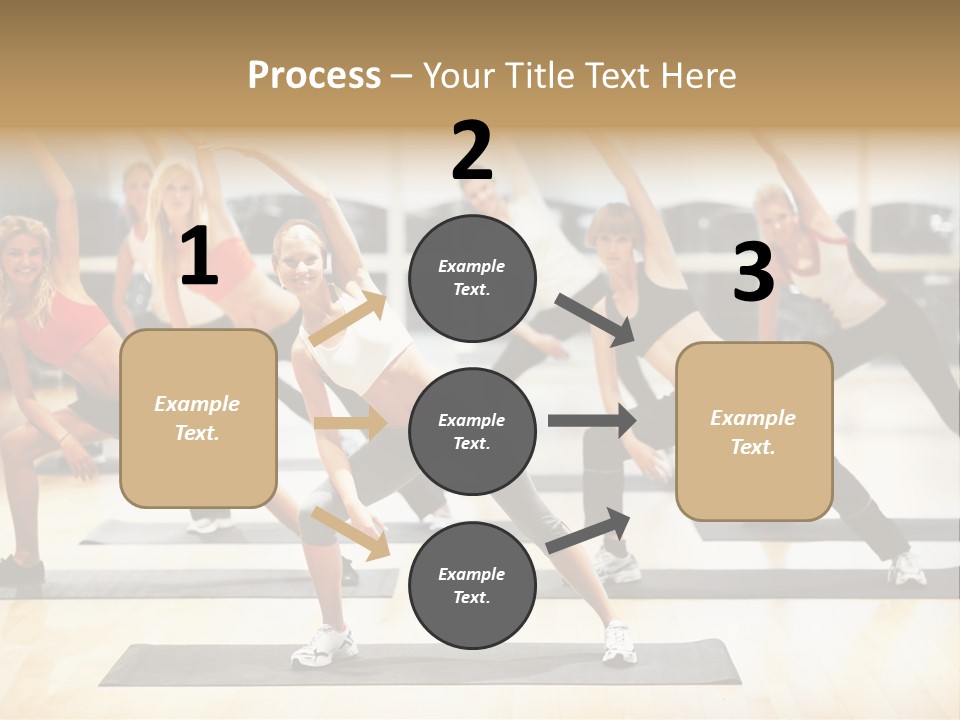 Beauty Sea Sand PowerPoint Template