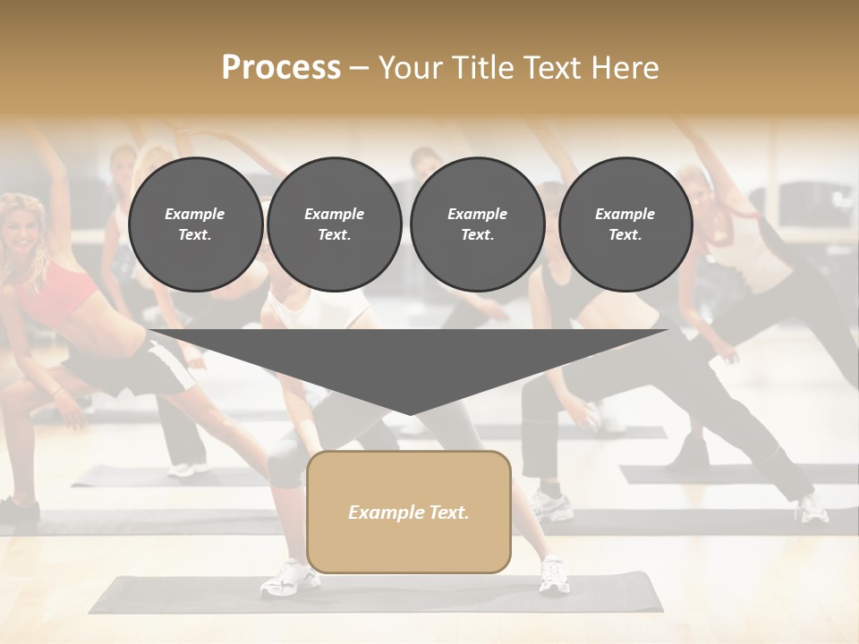 Beauty Sea Sand PowerPoint Template