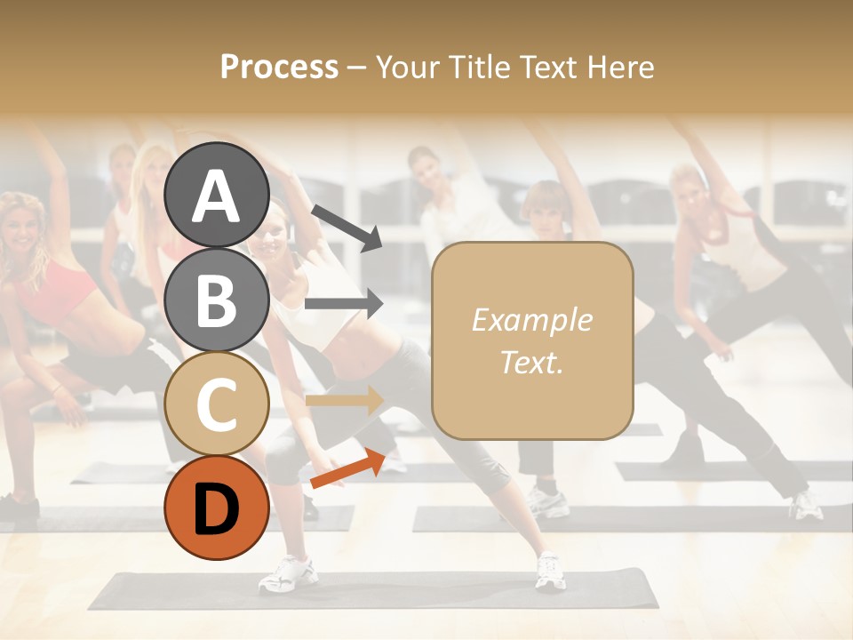 Beauty Sea Sand PowerPoint Template