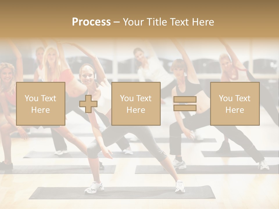 Beauty Sea Sand PowerPoint Template