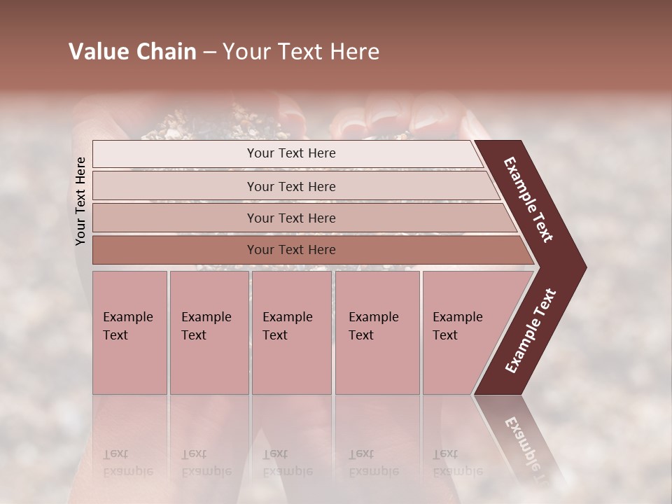 A Person Holding A Heart Shaped Object In Their Hands PowerPoint Template