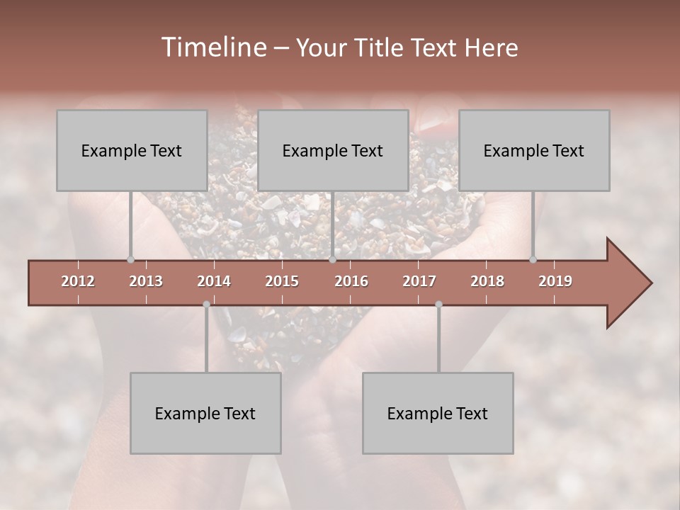 A Person Holding A Heart Shaped Object In Their Hands PowerPoint Template