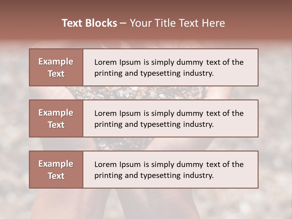 A Person Holding A Heart Shaped Object In Their Hands PowerPoint Template