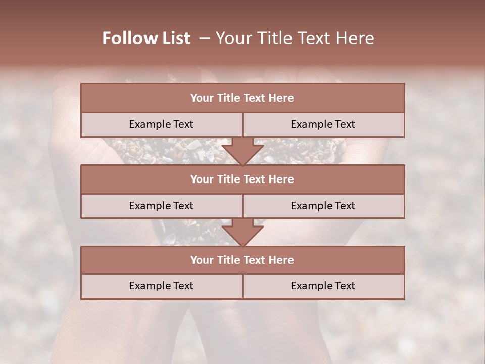 A Person Holding A Heart Shaped Object In Their Hands PowerPoint Template
