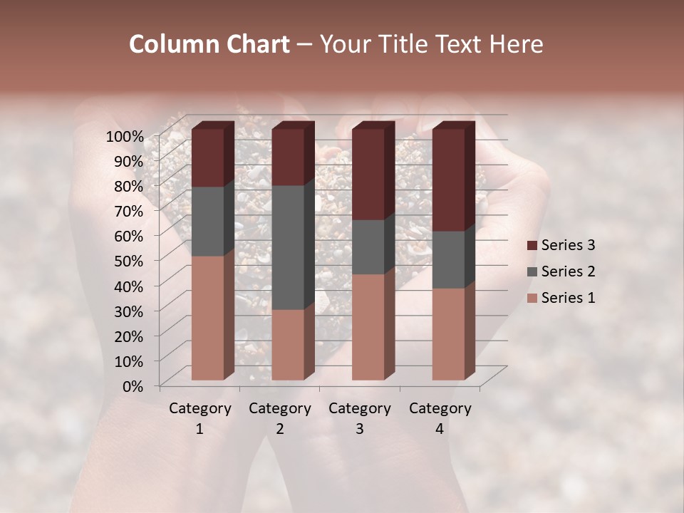 A Person Holding A Heart Shaped Object In Their Hands PowerPoint Template