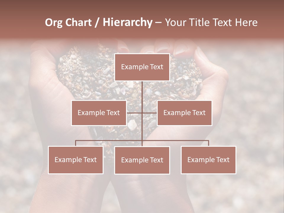 A Person Holding A Heart Shaped Object In Their Hands PowerPoint Template