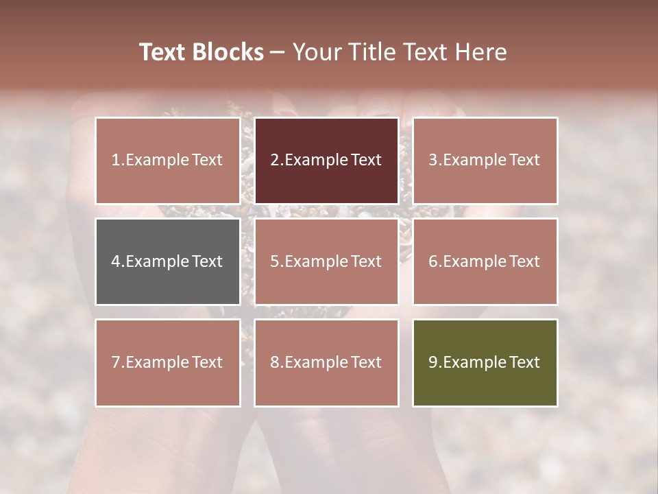 A Person Holding A Heart Shaped Object In Their Hands PowerPoint Template