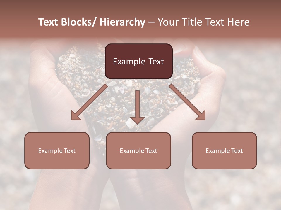A Person Holding A Heart Shaped Object In Their Hands PowerPoint Template