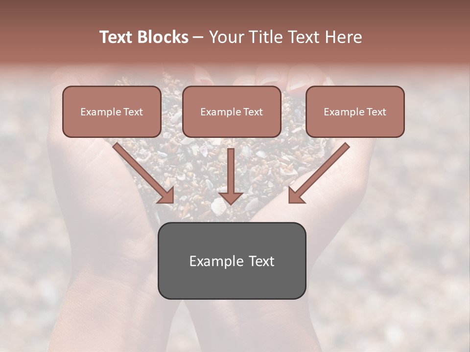A Person Holding A Heart Shaped Object In Their Hands PowerPoint Template