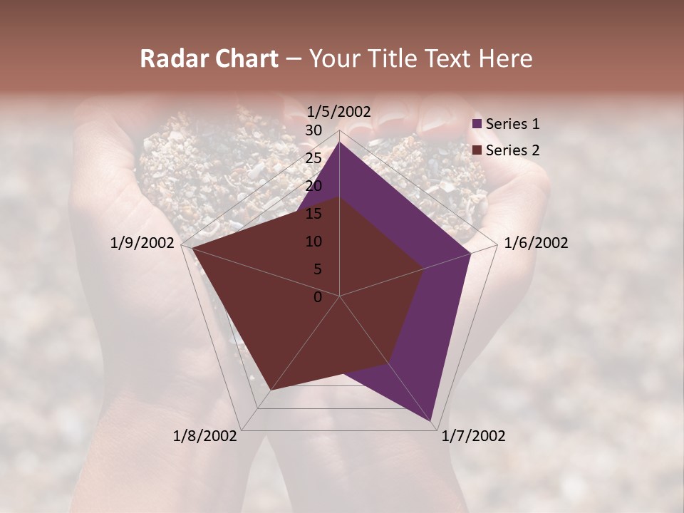 A Person Holding A Heart Shaped Object In Their Hands PowerPoint Template