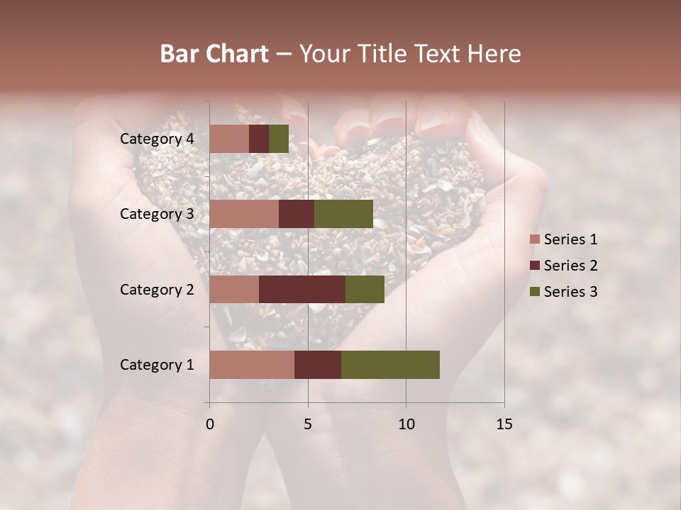 A Person Holding A Heart Shaped Object In Their Hands PowerPoint Template