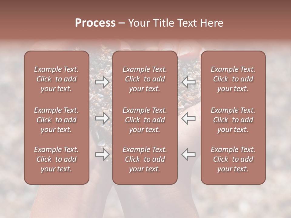 A Person Holding A Heart Shaped Object In Their Hands PowerPoint Template