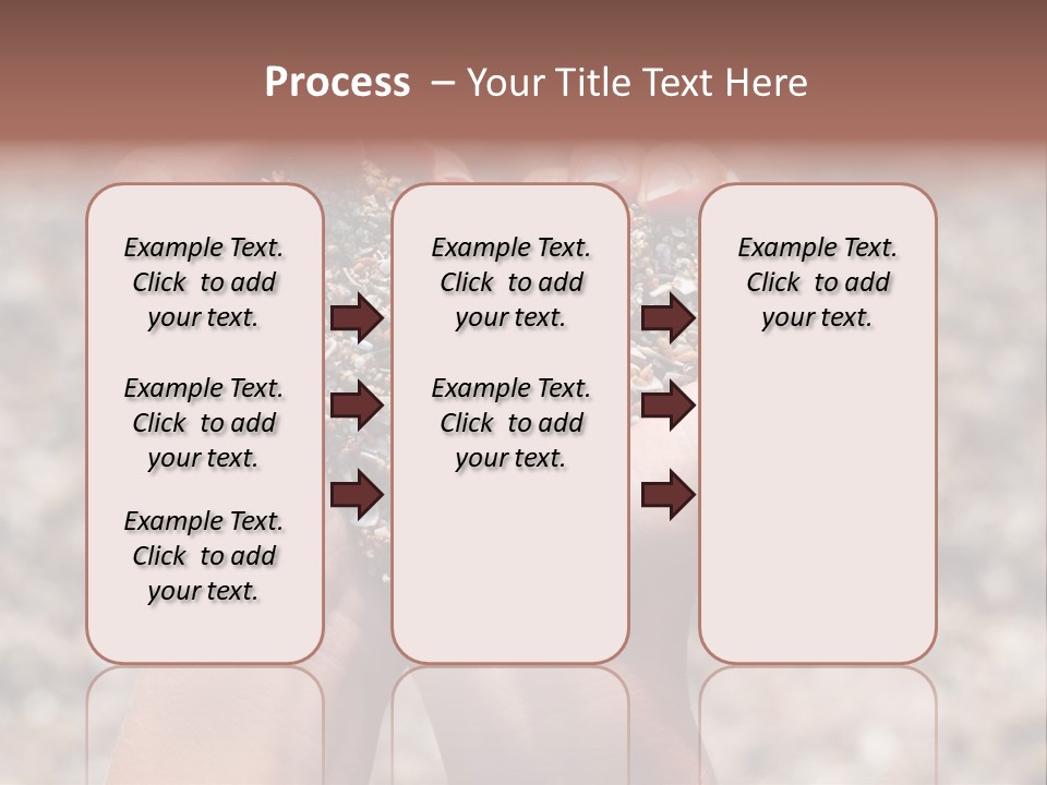 A Person Holding A Heart Shaped Object In Their Hands PowerPoint Template