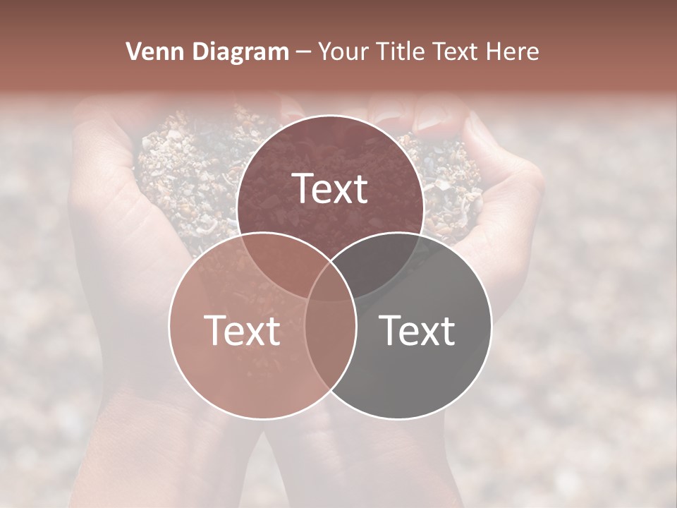 A Person Holding A Heart Shaped Object In Their Hands PowerPoint Template